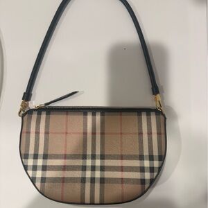 Burberry Olympia Pouch in Heritage Check